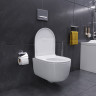 DX86C1700SC Sirius подвесной унитаз безободковый с сиденьем микролифт - DX86C1700SC Sirius подвесной унитаз безободковый с сиденьем микролифт