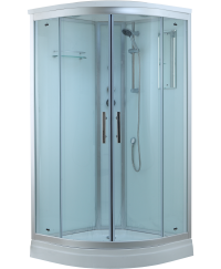 Timo Standart T-6609 Silver душевая кабина (90*90*220), шт