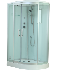 Timo Standart T-6602 Silver L душевая кабина (120*85*220), шт
