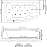 Ванна акриловая EXCELLENT Magnus 150x85 левая - Ванна акриловая EXCELLENT Magnus 150x85 левая