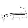 Hansgrohe  28558000  ручной душ PuraVida 120 Baton 1 jet - Hansgrohe  28558000  ручной душ PuraVida 120 Baton 1 jet