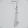 F0785C900 Sunny,душ.система,набор:см-ль д/ванны/душа,верхний душ d220 мм, ручной душ 110 мм, 1 функц - F0785C900 Sunny,душ.система,набор:см-ль д/ванны/душа,верхний душ d220 мм, ручной душ 110 мм, 1 функц