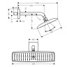 Hansgrohe  27371000  Raindance Е Air 1jet 360 верхний душ держатель 24 см - Hansgrohe  27371000  Raindance Е Air 1jet 360 верхний душ держатель 24 см