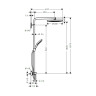 Душевая система Hansgrohe Raindance Select Showerpipe S300 2jet хром 27133000 - Душевая система Hansgrohe Raindance Select Showerpipe S300 2jet хром 27133000