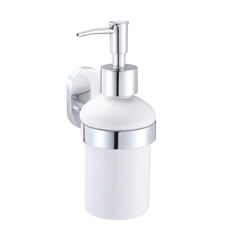 Дозатор для жидкого мыла, керамика, латунь, Mirro Plus, IDDIS, MRPSBC0i46 