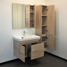 Comforty. Тумба-умывальник Тромсе-80 дуб сонома с раковиной Fest 80 F01 - Comforty. Тумба-умывальник Тромсе-80 дуб сонома с раковиной Fest 80 F01