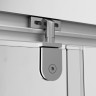 W90G-404-090MT Душевое ограждение Gem Sqare Pivot 90x90 стекло прозрачное, профиль матовый хром, без - W90G-404-090MT Душевое ограждение Gem Sqare Pivot 90x90 стекло прозрачное, профиль матовый хром, без
