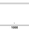Зеркало Aralia LED 1000х700 с сенсором и подогревом ЗЛП691 - Зеркало Aralia LED 1000х700 с сенсором и подогревом ЗЛП691