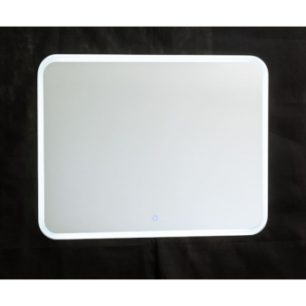 Зеркало Demure LED 915x685 с сенсором и часами ЗЛП95 
