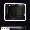 Зеркало Demure LED 915x685 с сенсором и часами ЗЛП95 - Зеркало Demure LED 915x685 с сенсором и часами ЗЛП95