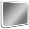 Зеркало Fantasy LED 800х600 с сенсором и часами  ЗЛП171 - Зеркало Fantasy LED 800х600 с сенсором и часами  ЗЛП171