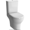 Унитаз напольный Vitra Zentrum 9012В003-7204 Open-back с сиденьем микролифт - Унитаз напольный Vitra Zentrum 9012В003-7204 Open-back с сиденьем микролифт