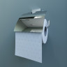 Держатель для туалетной бумаги с крышкой, латунь, Edifice, IDDIS, EDISBC0i43 - Держатель для туалетной бумаги с крышкой, латунь, Edifice, IDDIS, EDISBC0i43