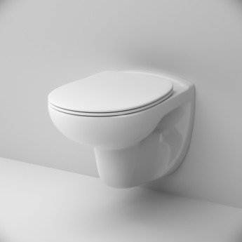 C741700SC Sense подвесной унитаз без ободка с сиденьем микролифт 