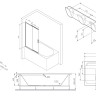 WK52EB Inspire 2.0 Комплект ванна 180*80 - WK52EB Inspire 2.0 Комплект ванна 180*80